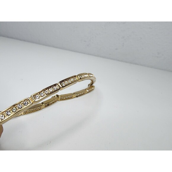 Rare Genuine Swarovski Hair Band Yellow Gold tone, 200 Crystals. - Picture 14 of 15